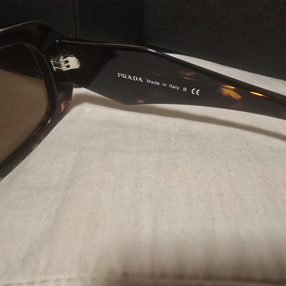 Prada Brown Tortoise Sunglasses